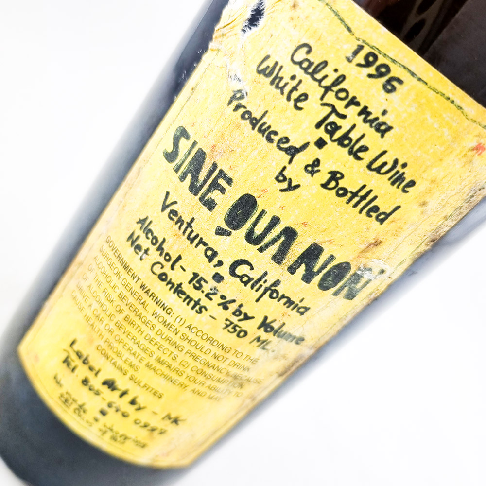 Sine Qua Non Omadhaun & Poltroon Roussanne Chardonnay 1996