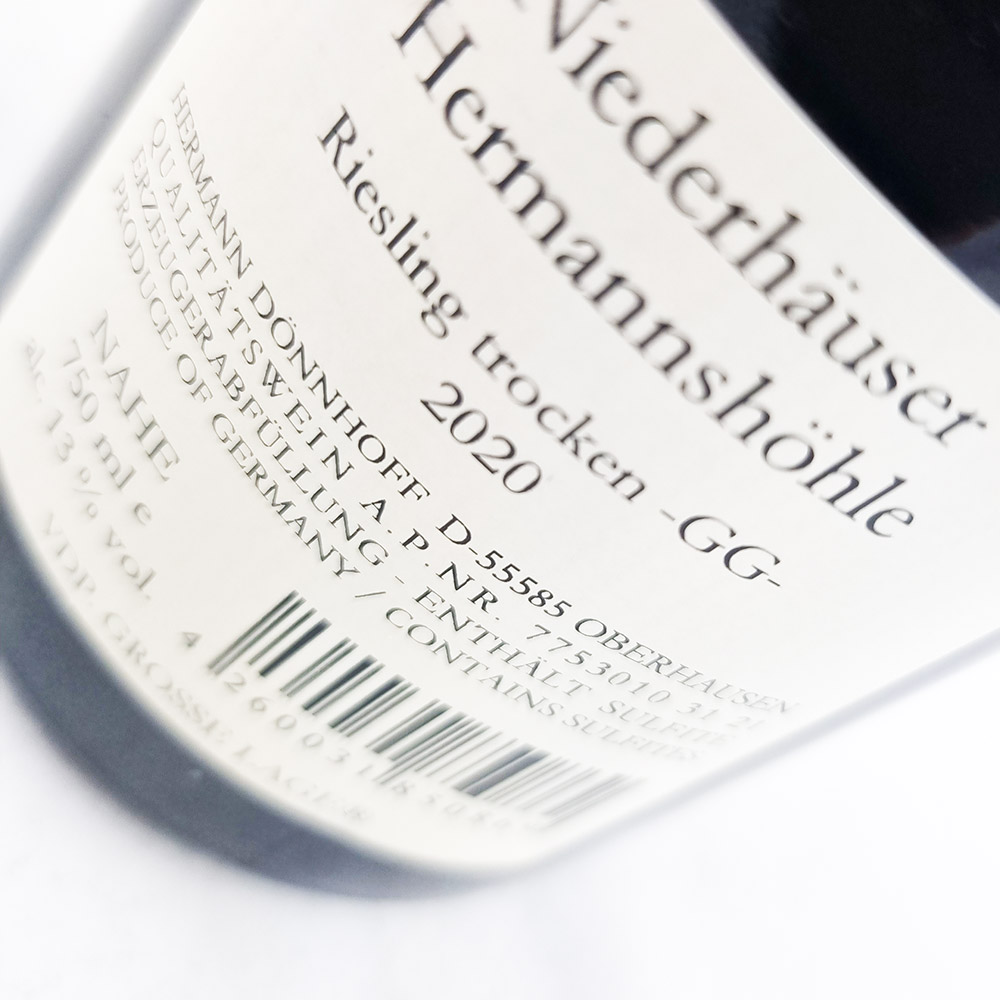 Weingut Dönnhoff Hermannshöhle Riesling Grosses Gewächs 2020