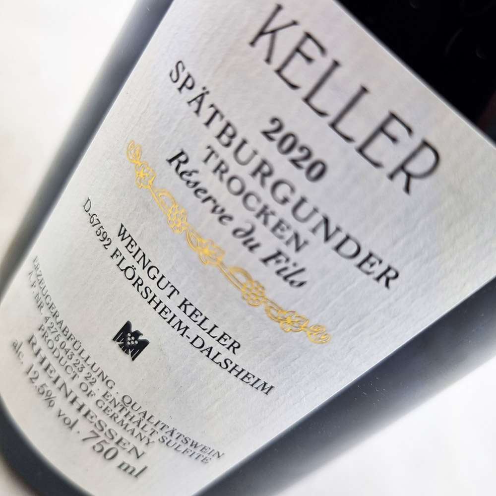 Weingut Keller Spätburgunder Reserve Du Fils 2020